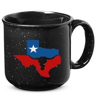 Texas State Flag 15oz Campfire Ceramic Mug