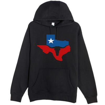 Texas State Flag Premium Pullover Hoodie