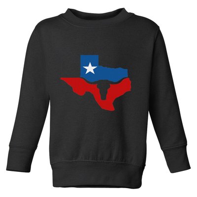 Texas State Flag Toddler Sweatshirt