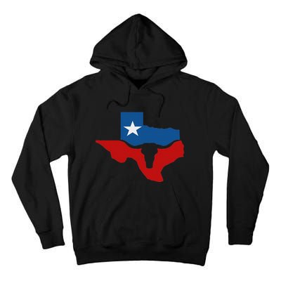 Texas State Flag Tall Hoodie