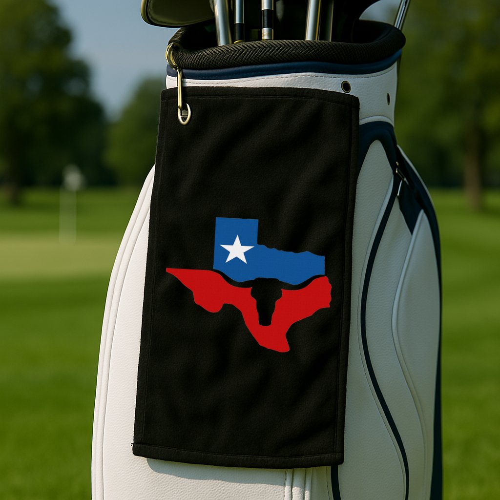 Texas State Flag Golf Towel