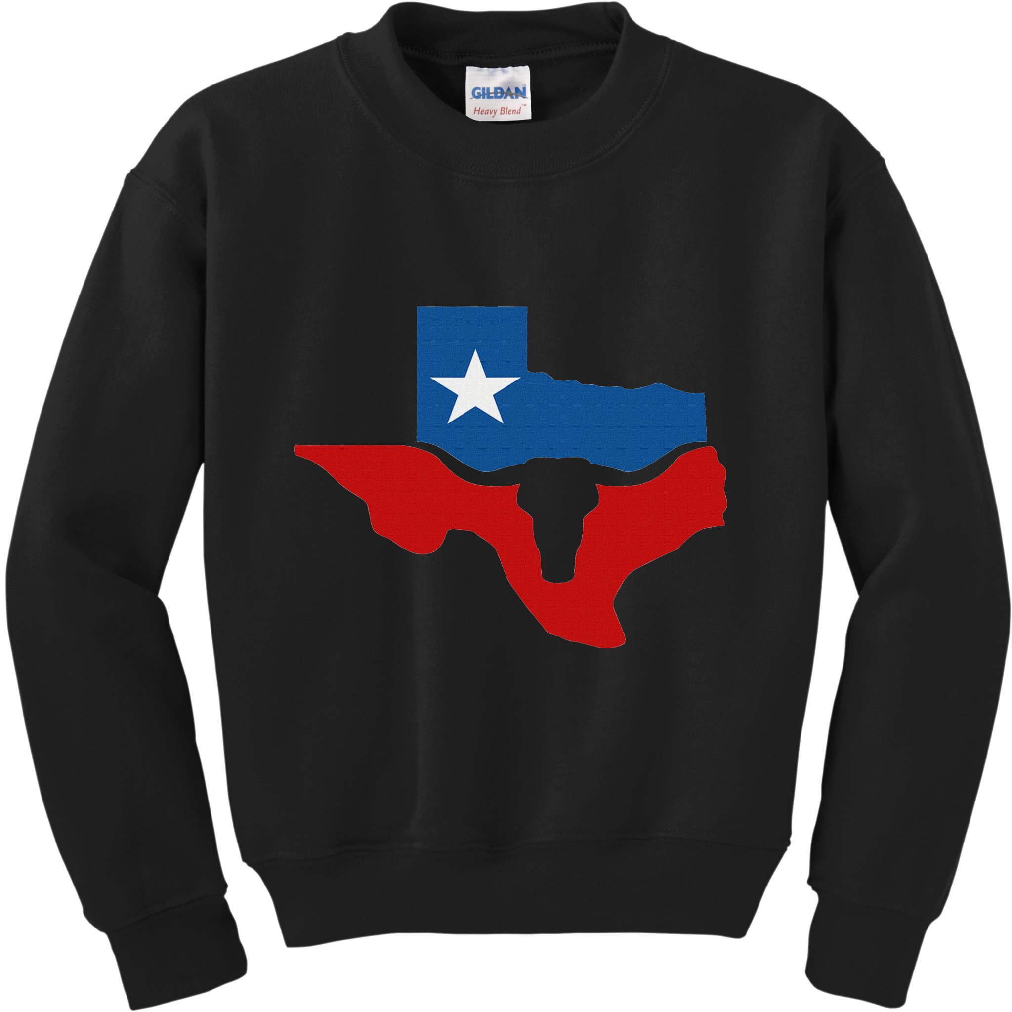 Texas State Flag Kids Sweatshirt