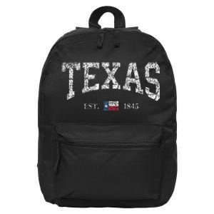 Texas State Flag 16 in Basic Backpack