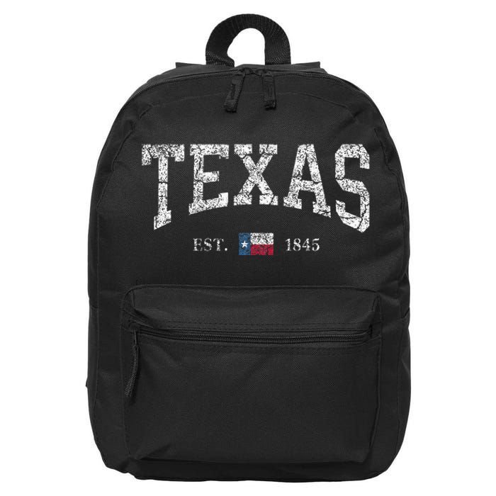 Texas State Flag 16 in Basic Backpack