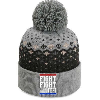 Trump Supporter Fight Merica Take It Back Election 2024 Gift The Baniff Cuffed Pom Beanie