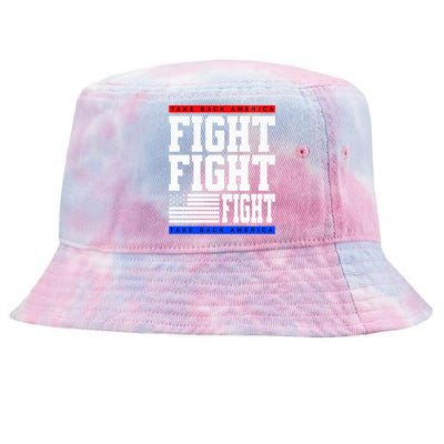 Trump Supporter Fight Merica Take It Back Election 2024 Gift Tie-Dyed Bucket Hat