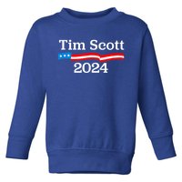 Tim Scott For President 2024 Election Toddler Sweatshirt