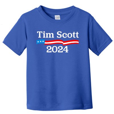 Tim Scott For President 2024 Election Toddler T-Shirt