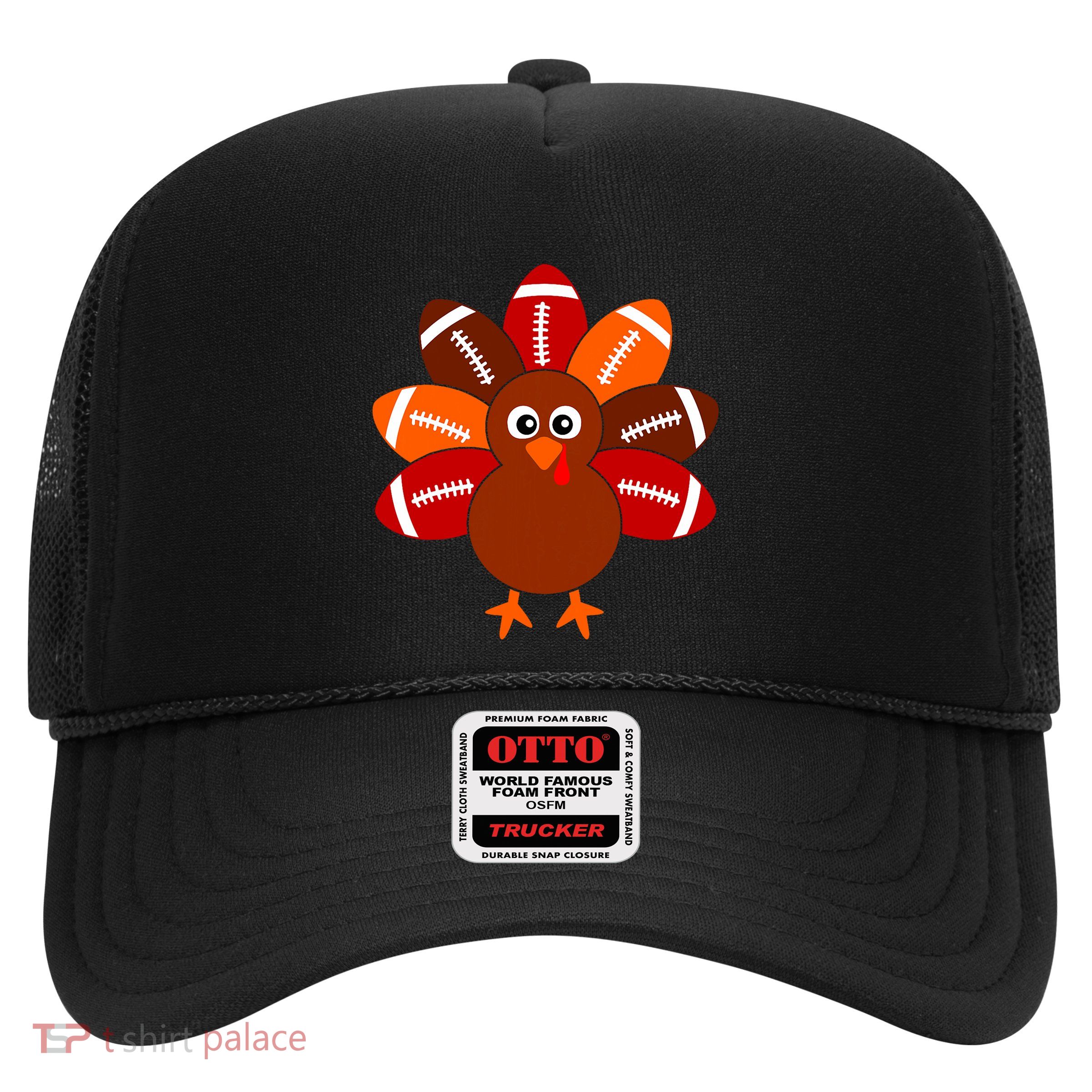 Thanksgiving Shirts For Turkey Ball Trucker Hat