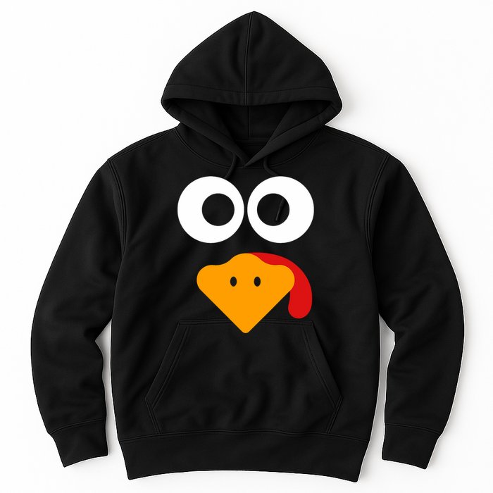 Thanksgiving Shirts For Turkey Face Family Hoodie