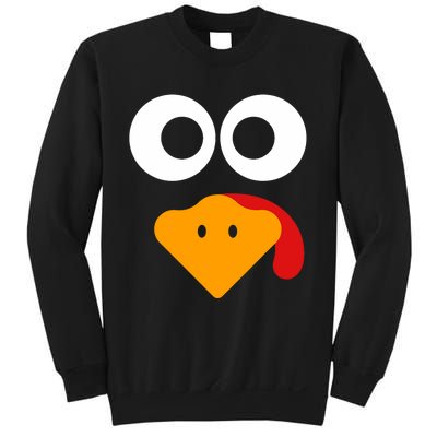 Thanksgiving Shirts For Turkey Face Family Sweatshirt