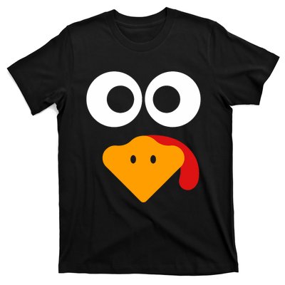 Thanksgiving Shirts For Turkey Face Family T-Shirt