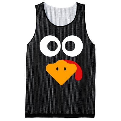 Thanksgiving Shirts For Turkey Face Family Mesh Reversible Basketball Jersey Tank