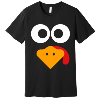 Thanksgiving Shirts For Turkey Face Family Premium T-Shirt