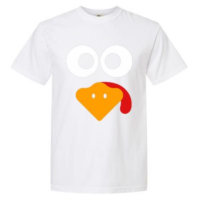 Thanksgiving Shirts For Turkey Face Family Garment-Dyed Heavyweight T-Shirt