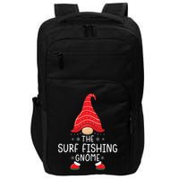 The Surf Fishing Gnome Xmas Family Matching Funny Christmas Impact Tech Backpack