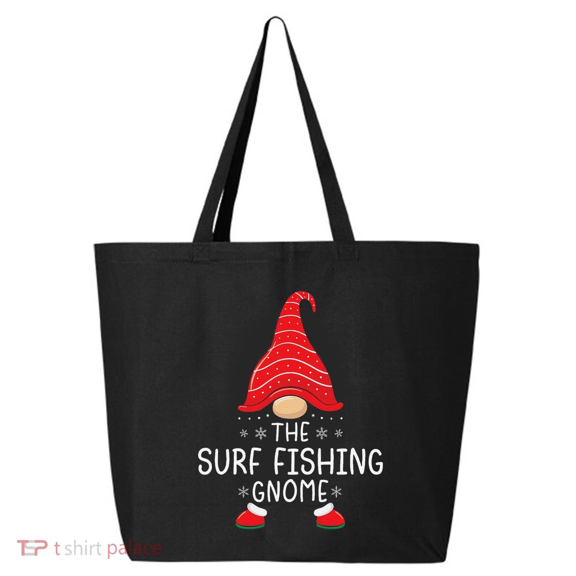 The Surf Fishing Gnome Xmas Family Matching Funny Christmas 25L Jumbo Tote