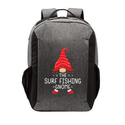 The Surf Fishing Gnome Xmas Family Matching Funny Christmas Vector Backpack