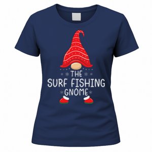 The Surf Fishing Gnome Xmas Family Matching Funny Christmas Women's T-Shirt