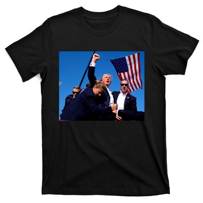 Trump Shot Fist Pump T-Shirt