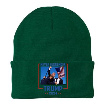 Trump Speech Fist In The Air Pennsylvania Trump 2024 Knit Cap Winter Beanie