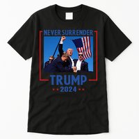 Trump Speech Fist In The Air Pennsylvania Trump 2024 Tall T-Shirt