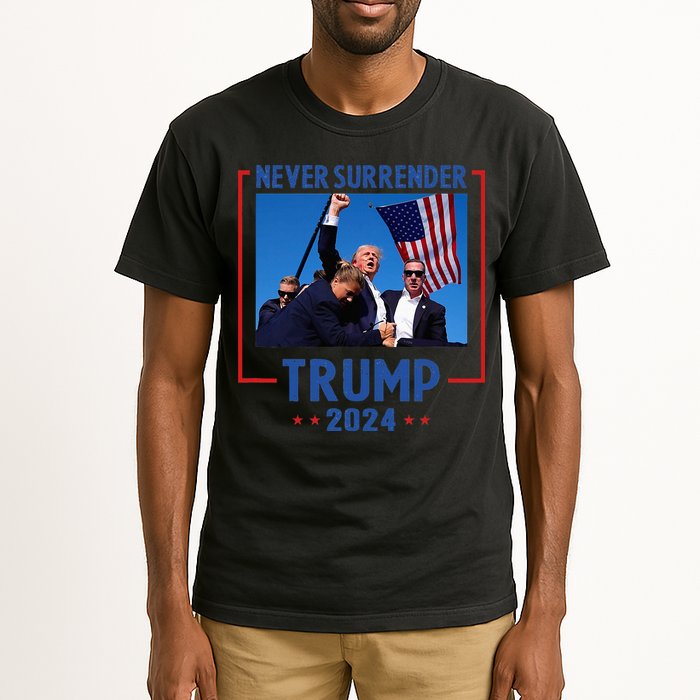 Trump Speech Fist In The Air Pennsylvania Trump 2024 Tall T-Shirt