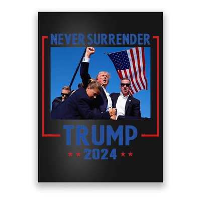 Trump Speech Fist In The Air Pennsylvania Trump 2024 Poster