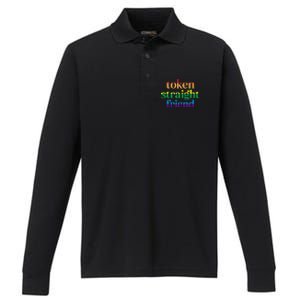 Token Straight Friend Performance Long Sleeve Polo