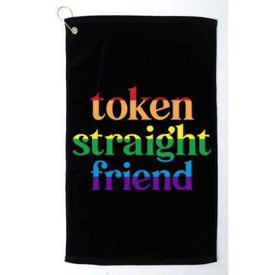 Token Straight Friend Platinum Collection Golf Towel