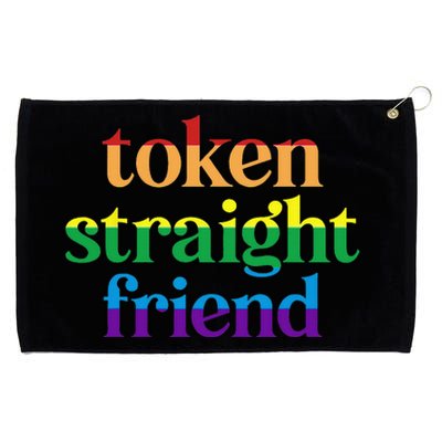 Token Straight Friend Grommeted Golf Towel