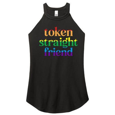 Token Straight Friend Women’s Perfect Tri Rocker Tank