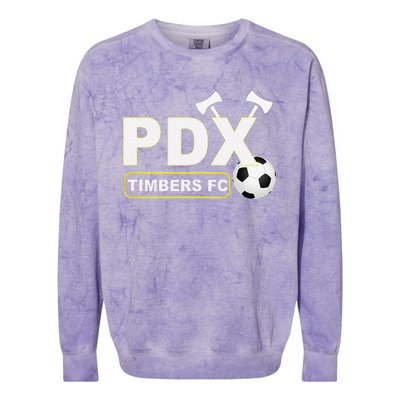 Timbers Soccer Fc Colorblast Crewneck Sweatshirt