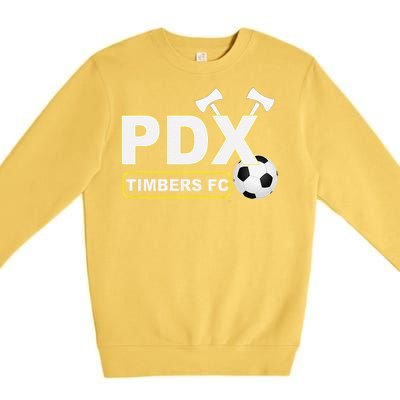 Timbers Soccer Fc Premium Crewneck Sweatshirt