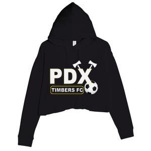 Timbers Soccer Fc Crop Fleece Hoodie