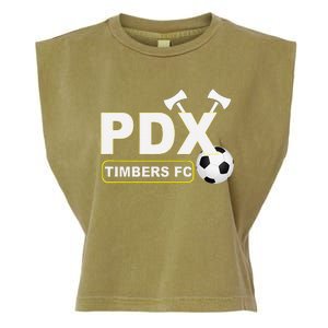 Timbers Soccer Fc Garment-Dyed Women's Muscle Tee