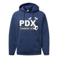 Timbers Soccer Fc Performance Fleece Hoodie