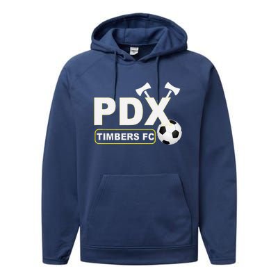 Timbers Soccer Fc Performance Fleece Hoodie