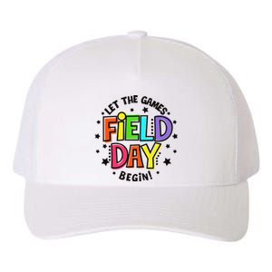 Teacher Student Field Day Let The Games Begin Field Day Yupoong Adult 5-Panel Trucker Hat