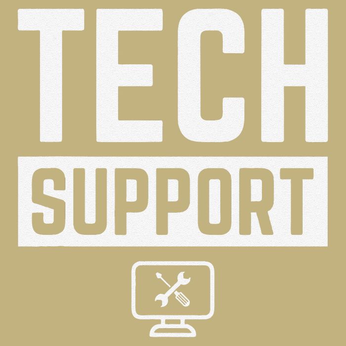 Tech Support  Funny Tech Gifts Tech Mousepad