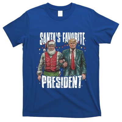 Trump SantaS Favorite President Gift T-Shirt