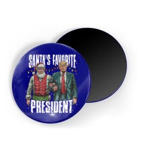 Trump SantaS Favorite President Gift Magnet