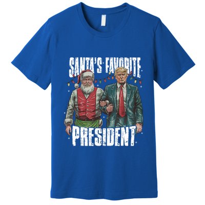 Trump SantaS Favorite President Gift Premium T-Shirt