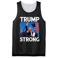 Trump Strong Fist Hand Us Vote Trump 2024 Survives Rally Mesh Reversible Basketball Jersey Tank