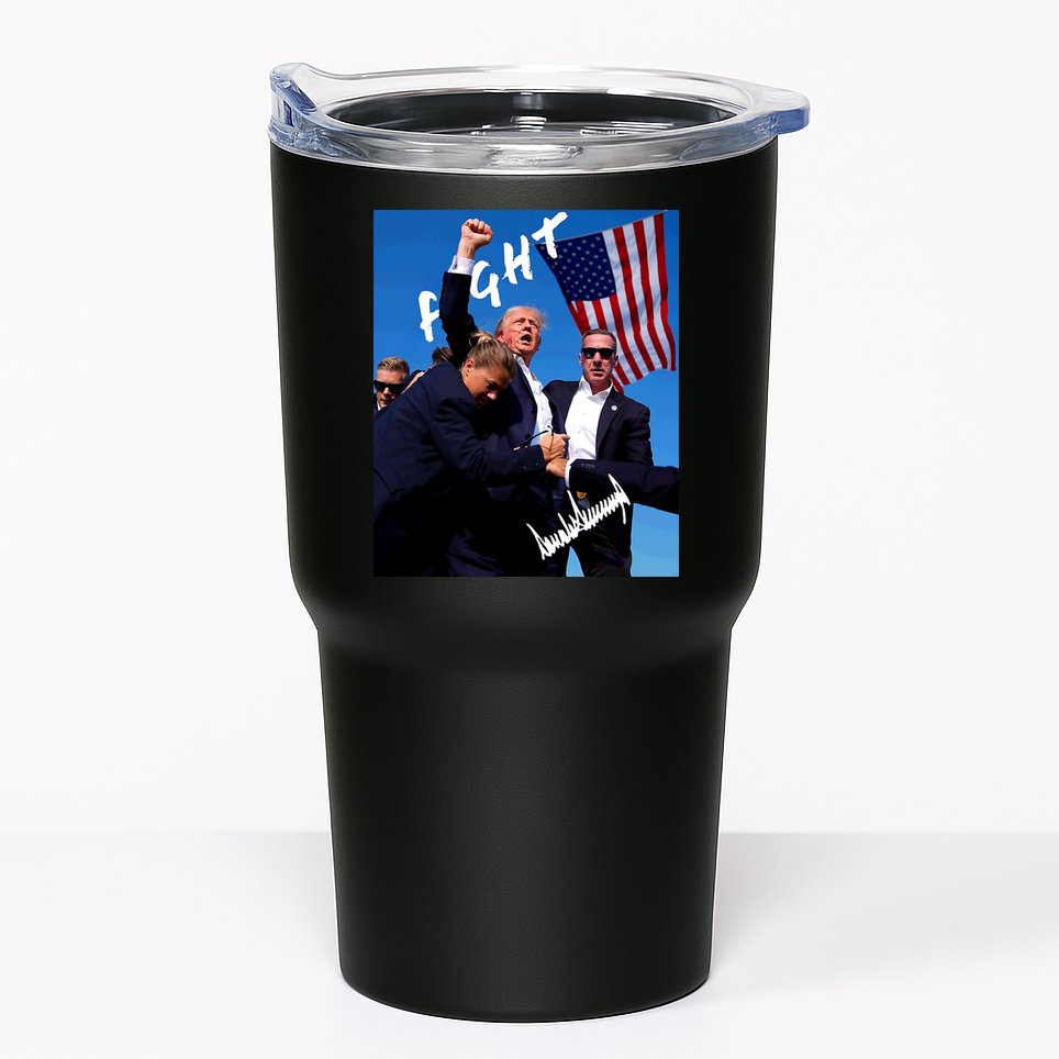 Trump Signature Fight Usa Tumbler