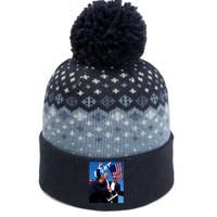 Trump Signature Fight Usa The Baniff Cuffed Pom Beanie