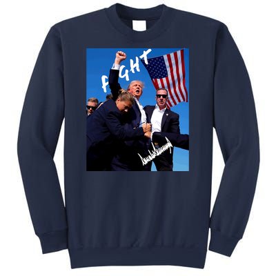 Trump Signature Fight Usa Sweatshirt