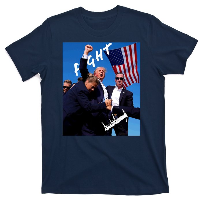 Trump Signature Fight Usa T-Shirt