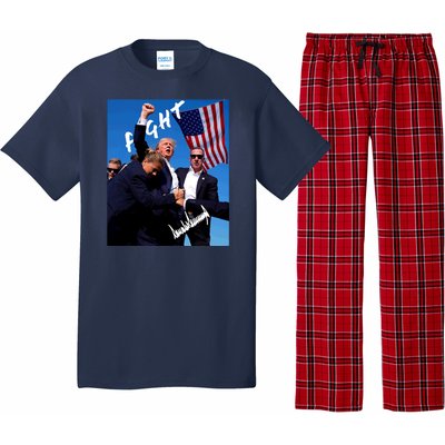 Trump Signature Fight Usa Pajama Set