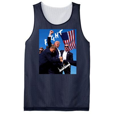 Trump Signature Fight Usa Mesh Reversible Basketball Jersey Tank